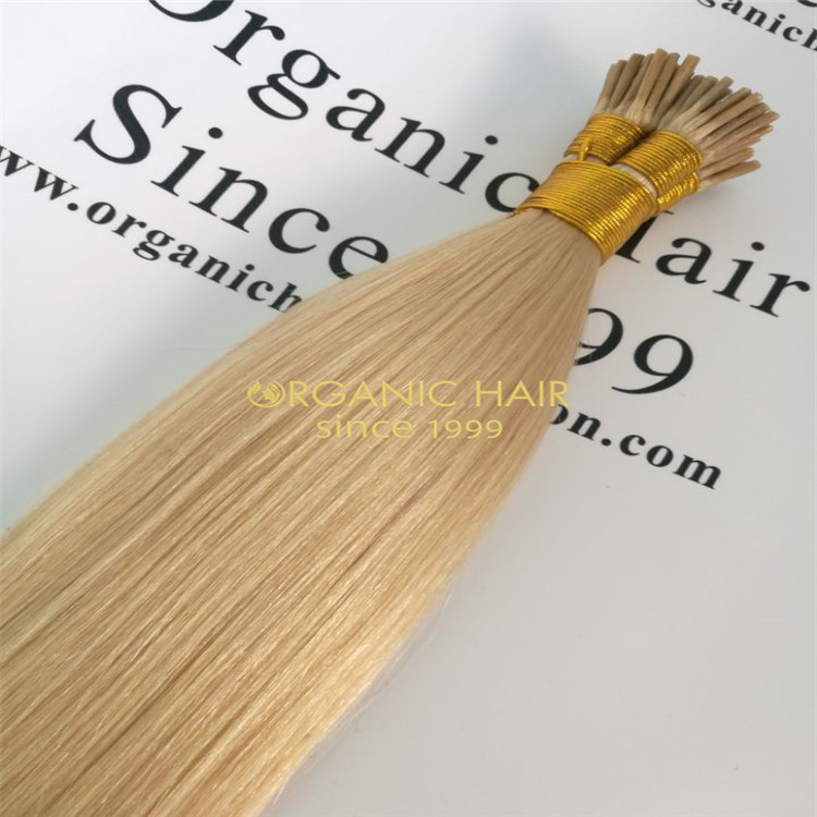 Hair wholesale factory I tip remy hair extensions 100% human hair extensions in China R25